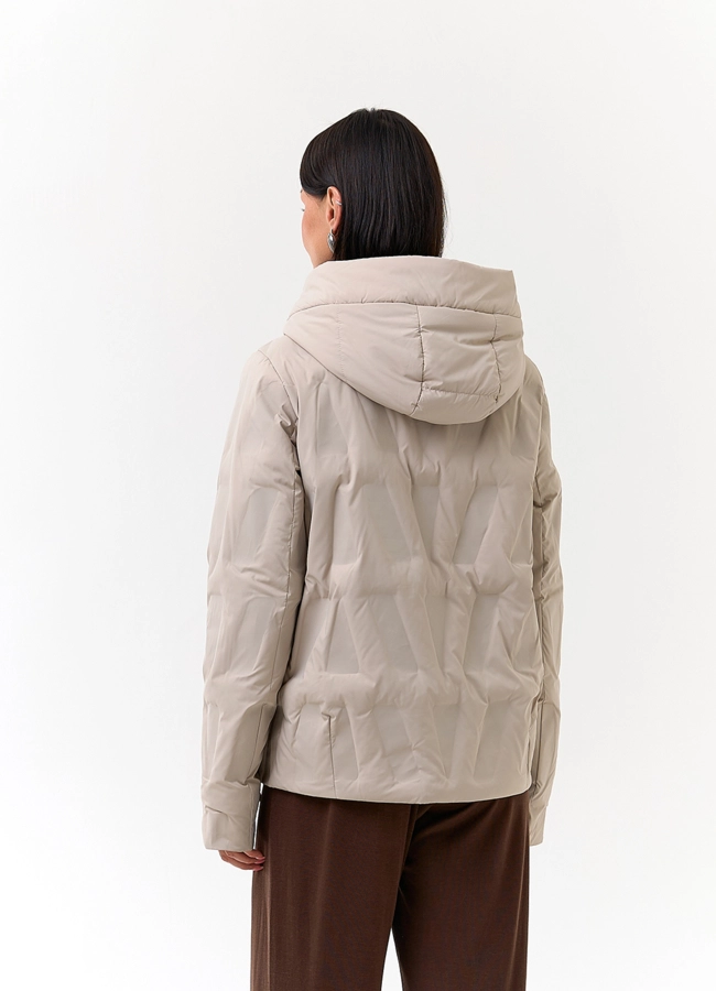фото Женская куртка с капюшоном модель № 33789