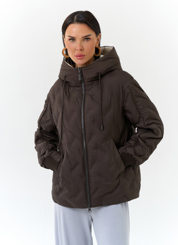 Женская куртка с капюшоном